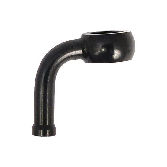 Varioflex Banjo fitting black 3/8"-10mm, 90 degree down