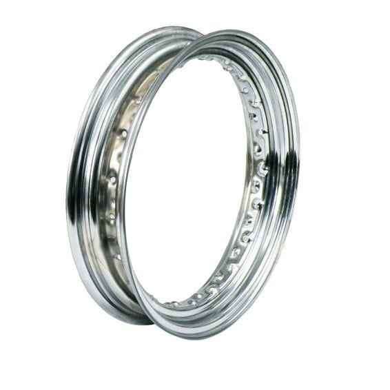 Chrome dropcenter rim, 3.00 x 16
