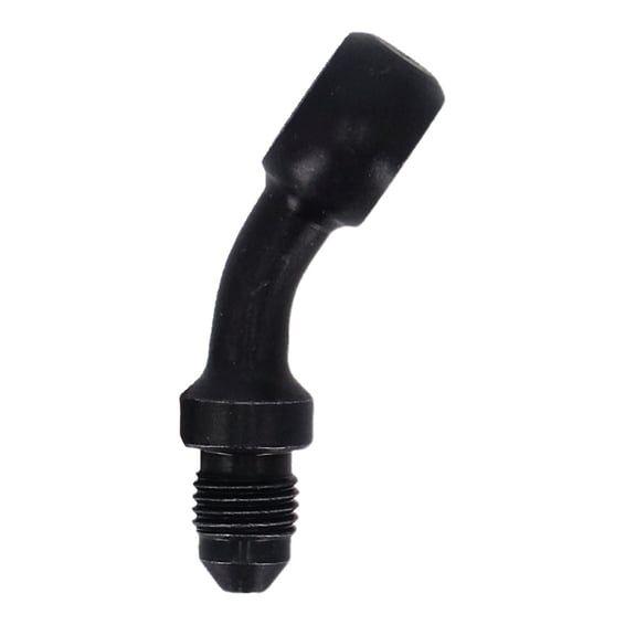 Banjo fitting black 7/16", 20 degrees, 11mm