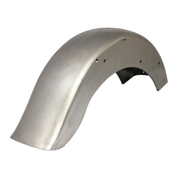 Rear FL style Softail fender. Raw steel