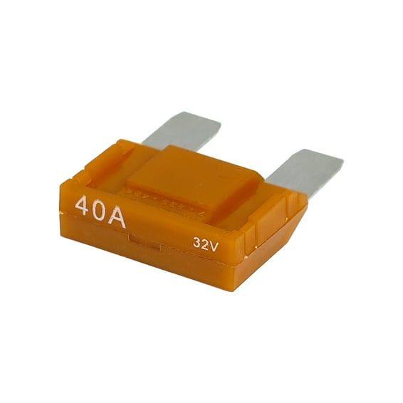 Maxi fuse with LED indicator. Amber, 40a