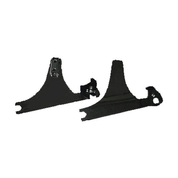 Detachable sissy bar side plate