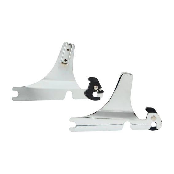 Detachable sissy bar side plates