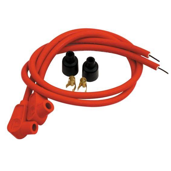 8mm Spiro-Pro universal spark plug wire set. Red