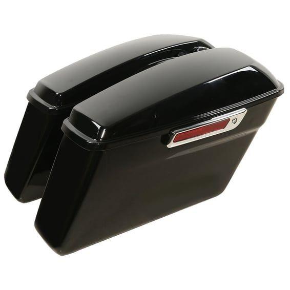 Standard saddlebag set. Black