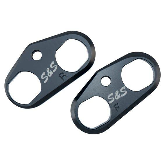 tappet cuff set. Billet aluminum, black