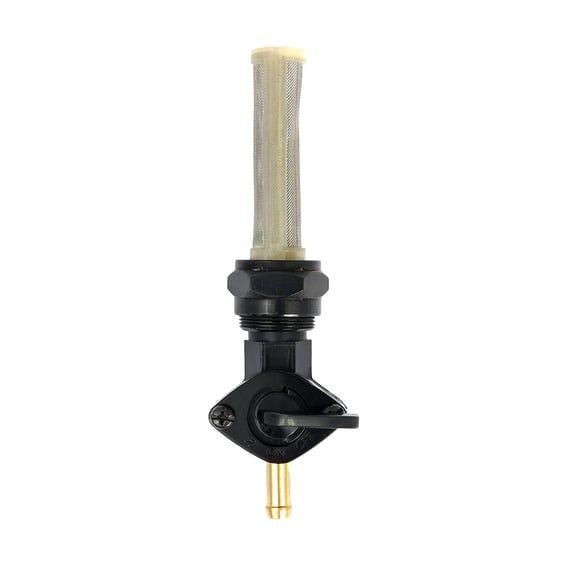 Petcock, late custom style, down outlet
