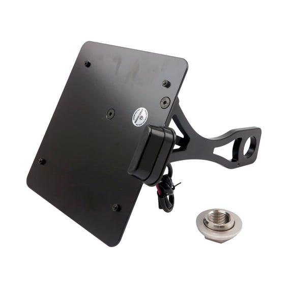 side mount license plate bracket. Germany