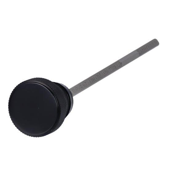 Oil tank fill plug, black