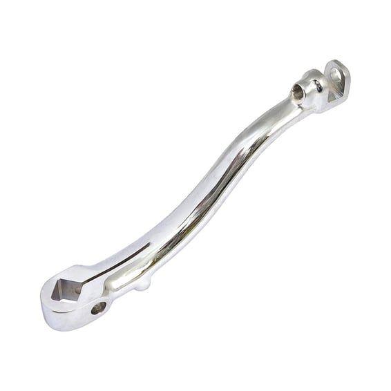 45" Flathead kickstart arm. Chrome