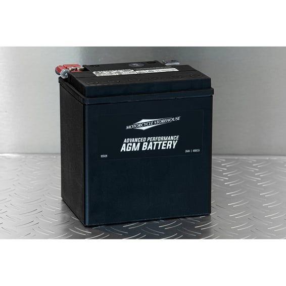 Advance Series - AGM sealed battery. 12v, 26ah, 400cca