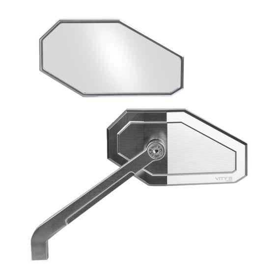 'Massive' Mirror. Right. Silver