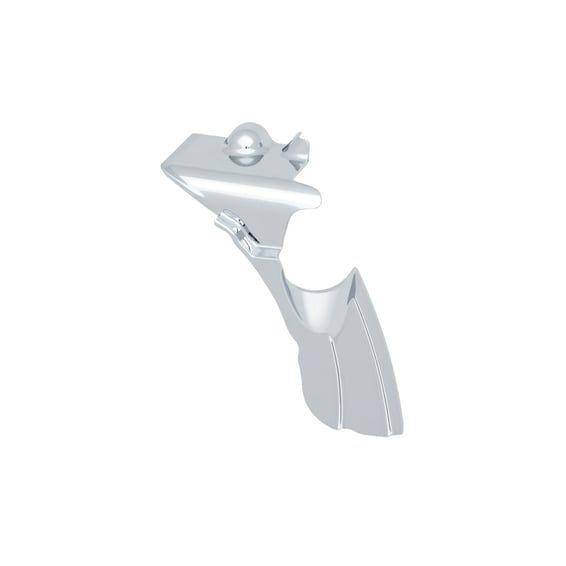Rear oil panel accent, chrome