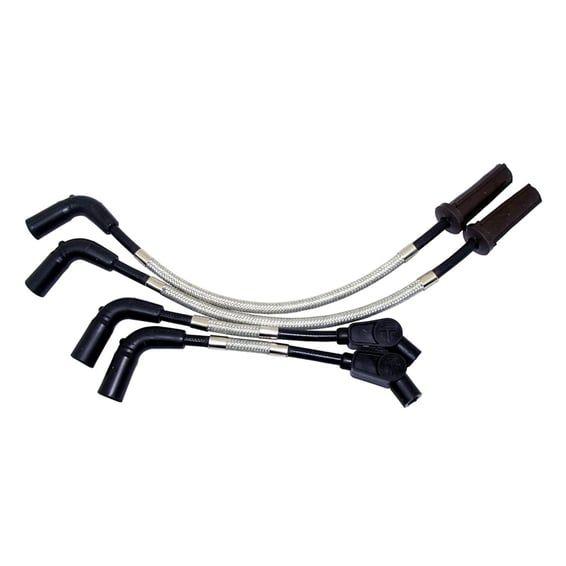 8mm Pro braided stainless spark plug wire set