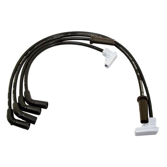 9mm Fire Power spark plug wire set. Black/silver