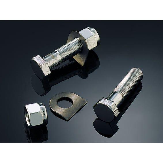 Footpeg mounting hardware. Chrome