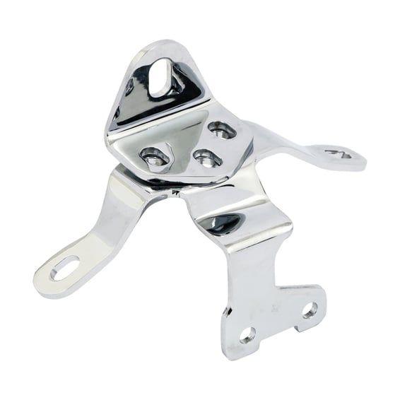 OEM style top motor mount. Chrome