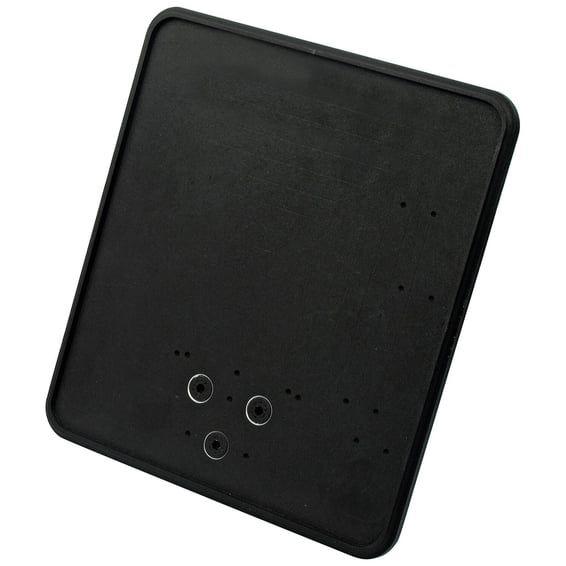 license plate bracket 25 degree. Germany. Black
