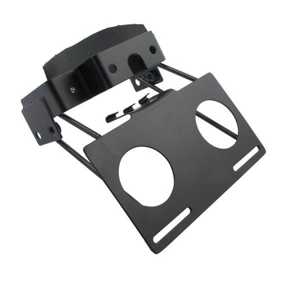 Fat Bob taillight / license plate bracket. Black
