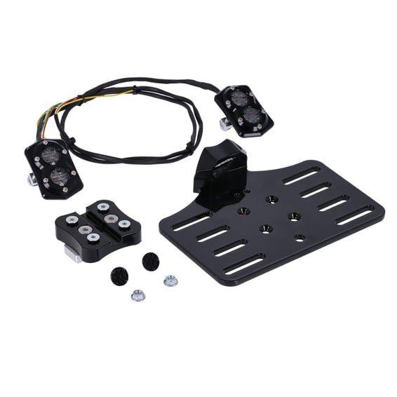 Diamond LED taillight kit for antenna holes