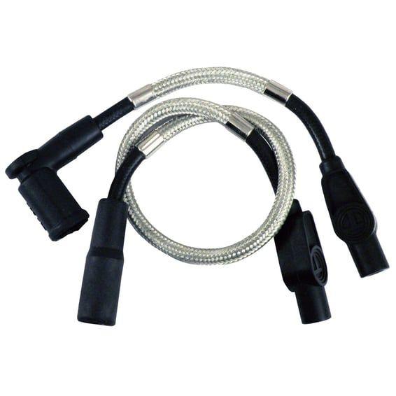 8mm Pro braided stainless spark plug wire set
