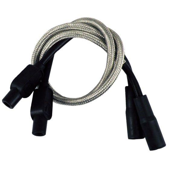 8mm Pro braided stainless spark plug wire set