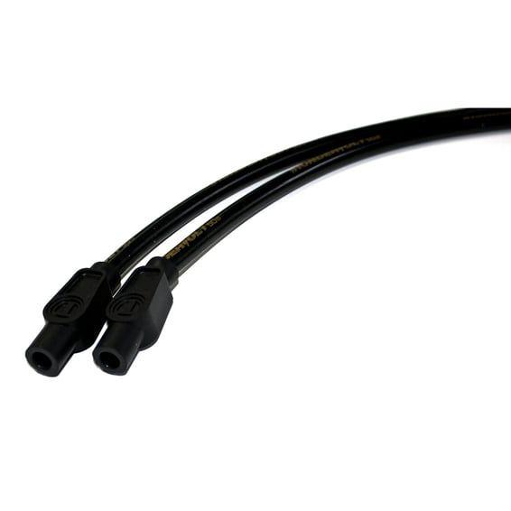 10.4mm mm ThunderVolt-50 spark plug wire set. Black
