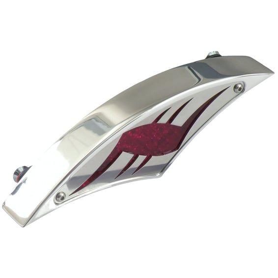 Tribal Moon LED taillight. Polished