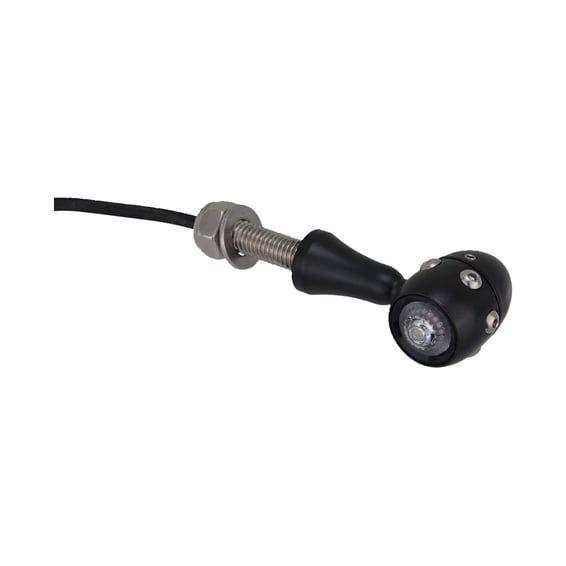 HKC, Retro LED turn signals. Black alu