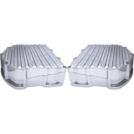 Twin Cam upper & lower rocker covers. Finned