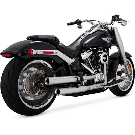V&H, Eliminator 300 slip-ons mufflers. Satin Chrome