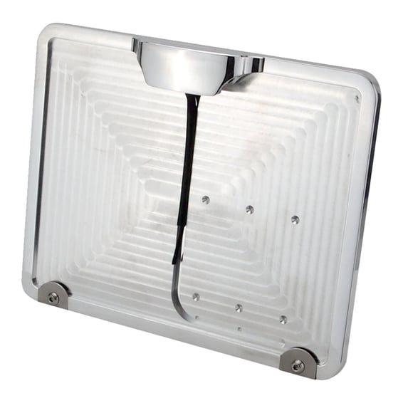 HKC License plate holder - Switzerland polished