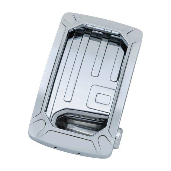 Nova curved license plate holder, vertical