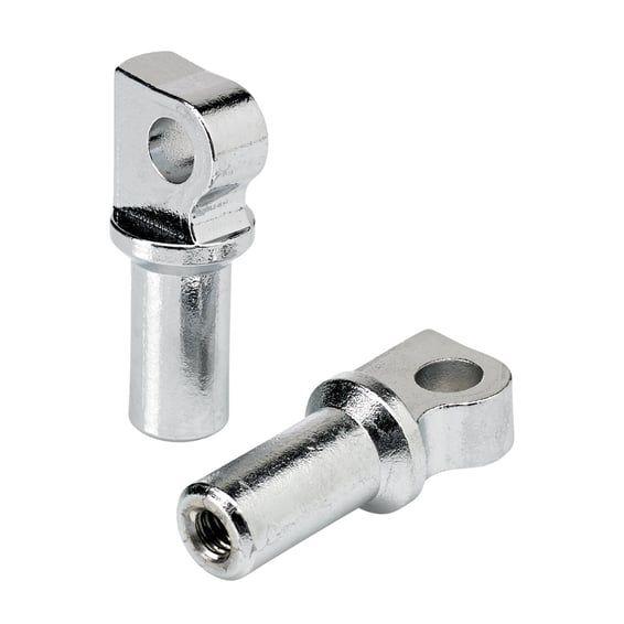 foot peg clevis classic. Chrome