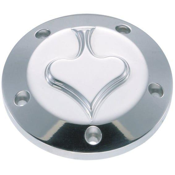 HKC point cover 5-hole. Spade, polished