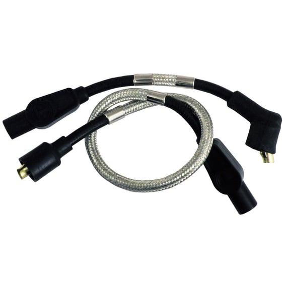 8mm Pro braided stainless spark plug wire set