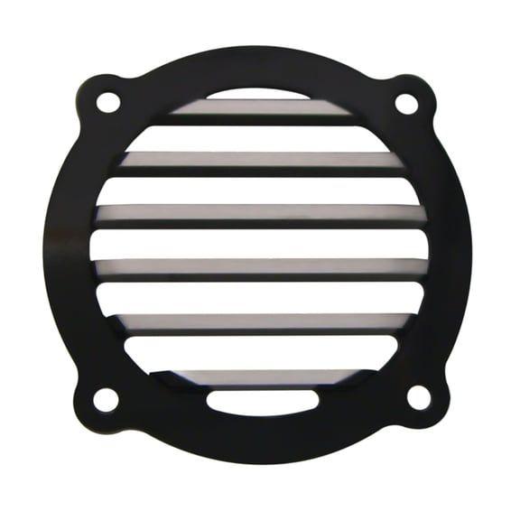 finned speaker covers. Small. Black
