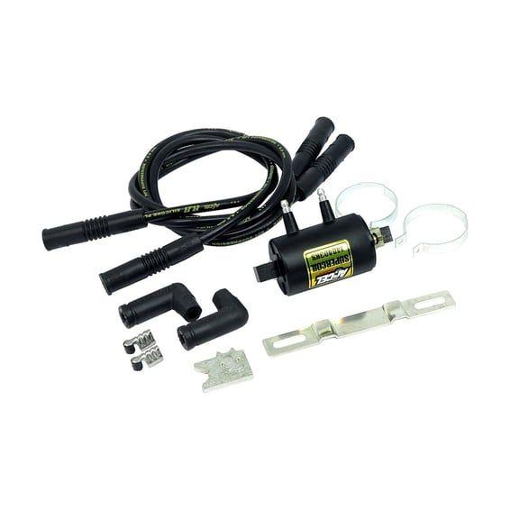 Universal 'Super Coil' kit black, 1 coil. 12V/3 Ohm