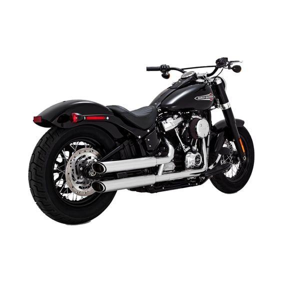 3" Twin Slash slip-on mufflers