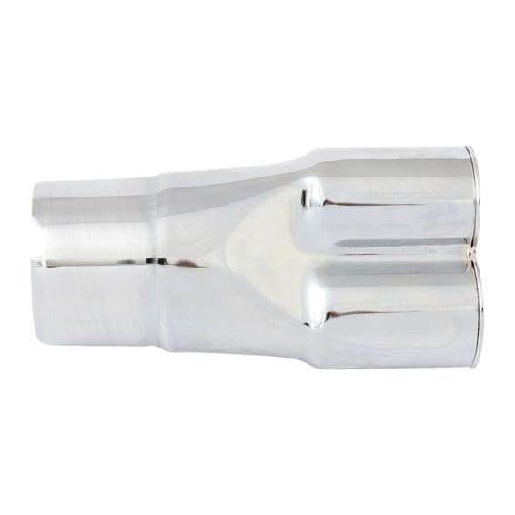 2-1 exhaust collector. Chrome