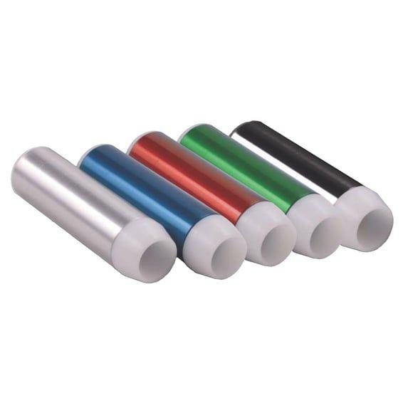 custom shift light. Silver anodized