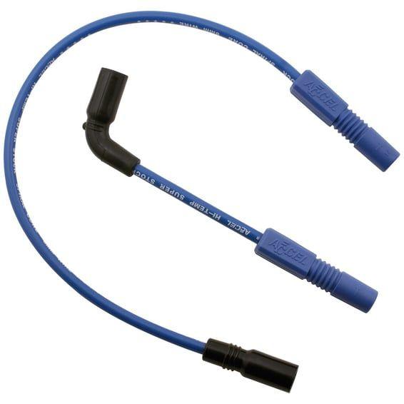 8mm Ferro Spiral core spark plug wire set. Blue
