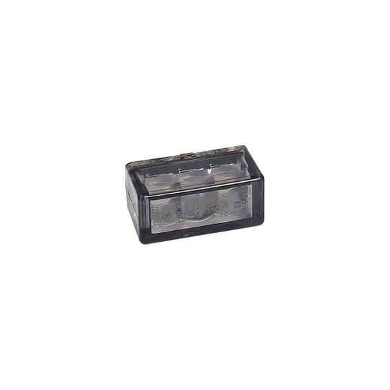 Cube-V mini LED taillight. vertical. Smoke lens