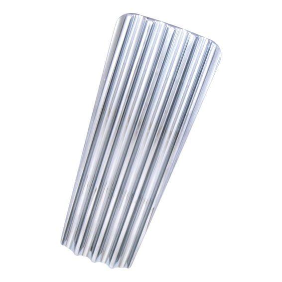 dash panel insert. Finned chrome