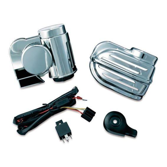 Super deluxe bad boy air horn kit. Chrome