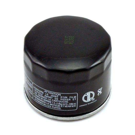 oil filter black