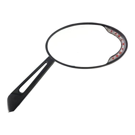 Cateye LED turn signal mirror set. Black