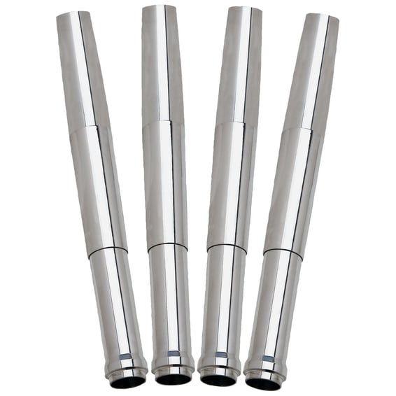 JIMS, billet 'A Cut Above' aluminum pushrod cover kit. Ano.