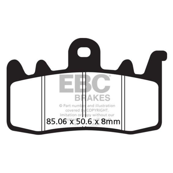 Organic brake pads
