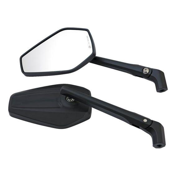 Booster 2 mirror set. matte black